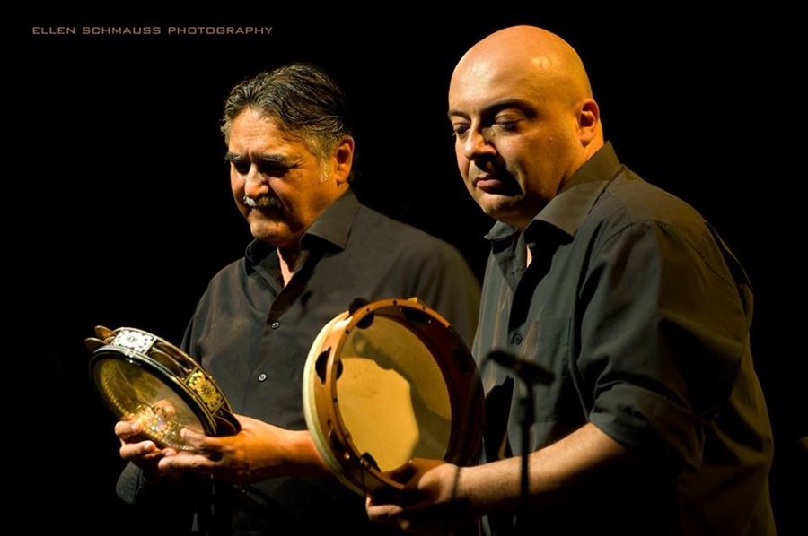 Andrea Piccioni con Glen Velez