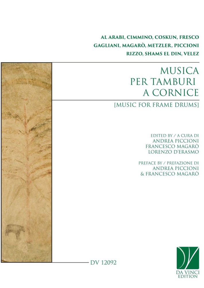 Copertina di «Musica per tamburi a cornice — Music for Frame Drums», Da Vinci Edition