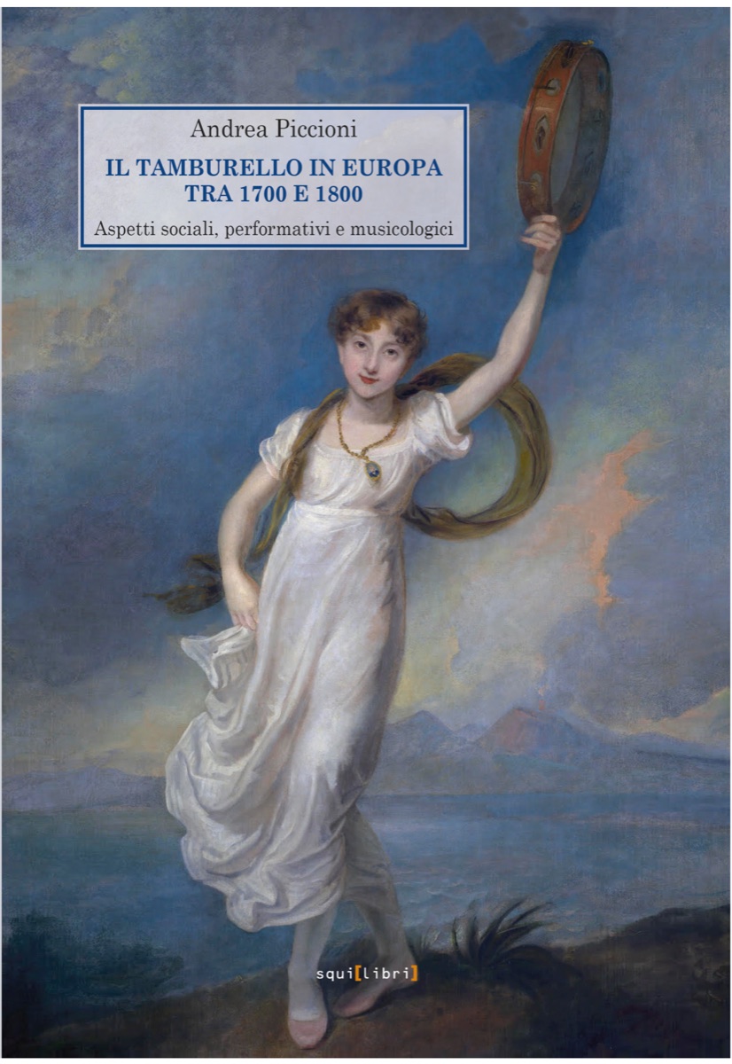 Copertina di «Il tamburello in Europa tra 1700 e 1800», Squilibri editore