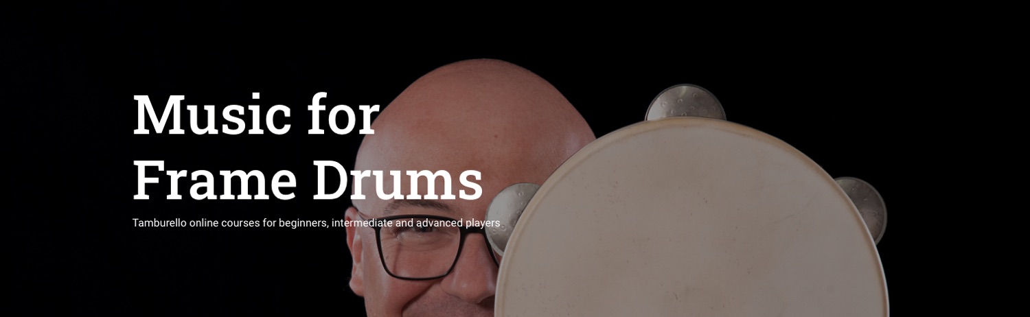 Music for Frame Drums, i corsi online di Andrea Piccioni