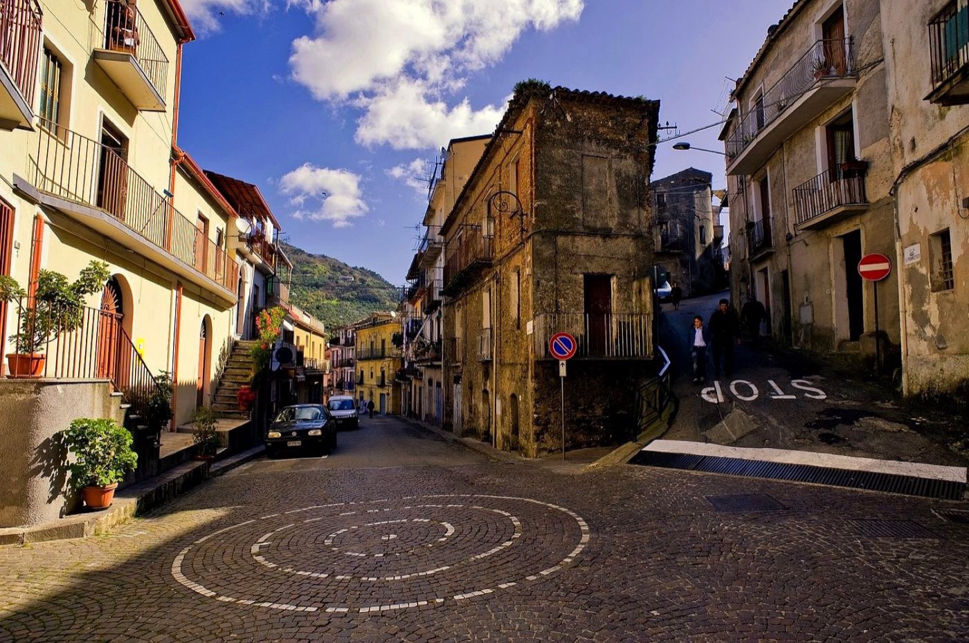 A street in the old centre of Nocera Terinese