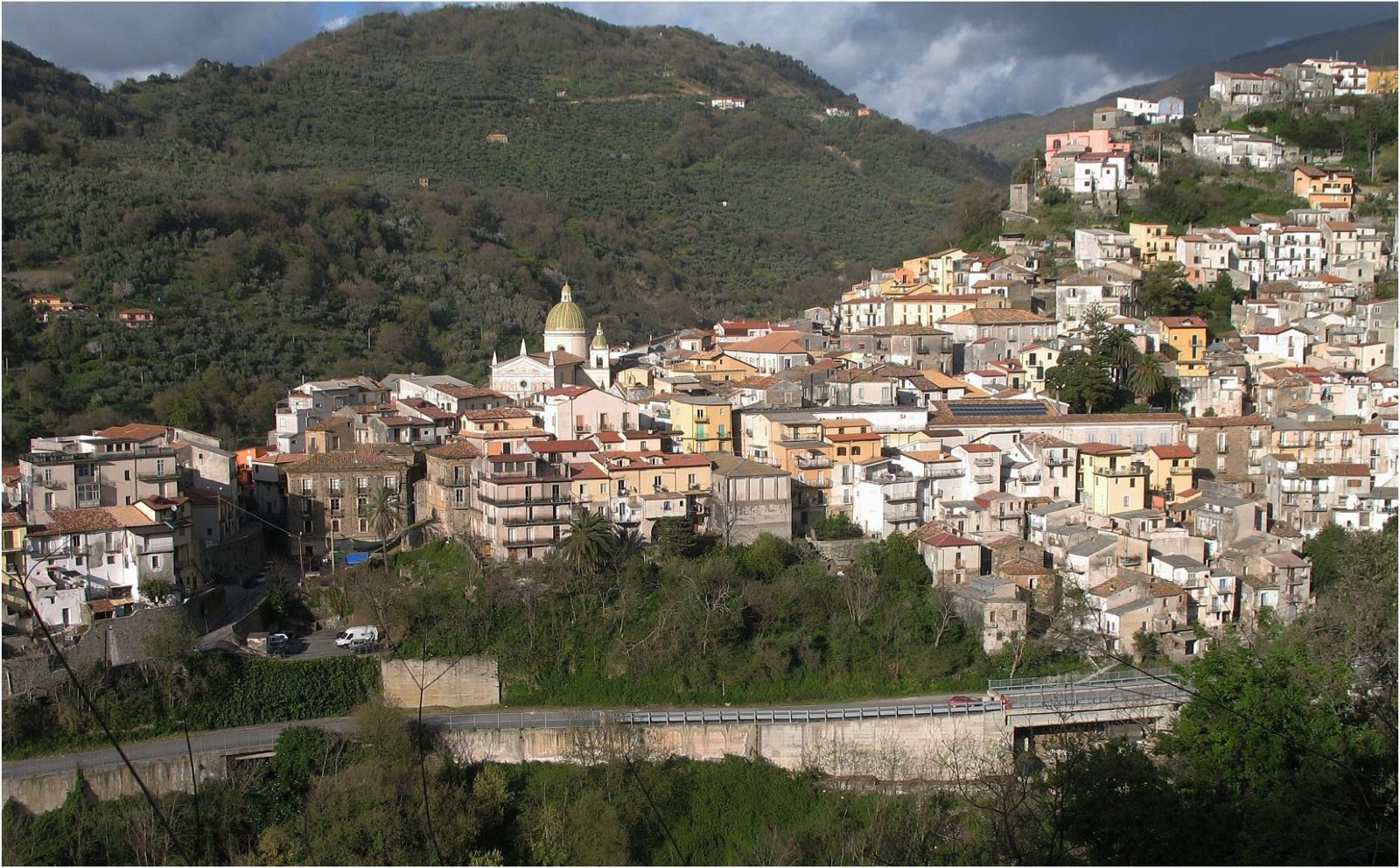 Nocera Terinese, the hill town where the Saverio Arlia Conservatory is based