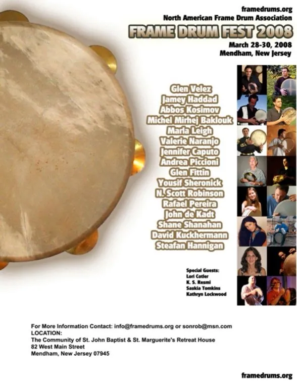 Frame Drum Festival, North American Frame Drum Association, New Jersey